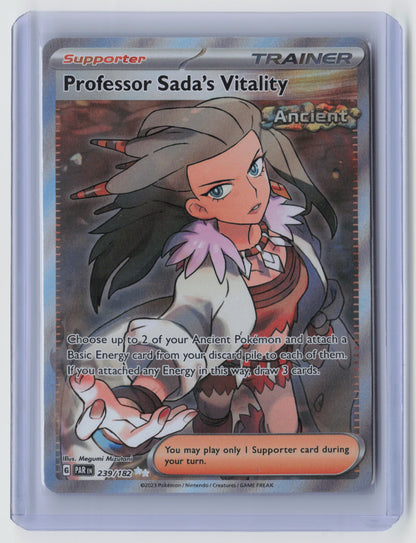 Professor Sada's Vitality - Ultra Rare SV04: Paradox Rift 239/182 NM