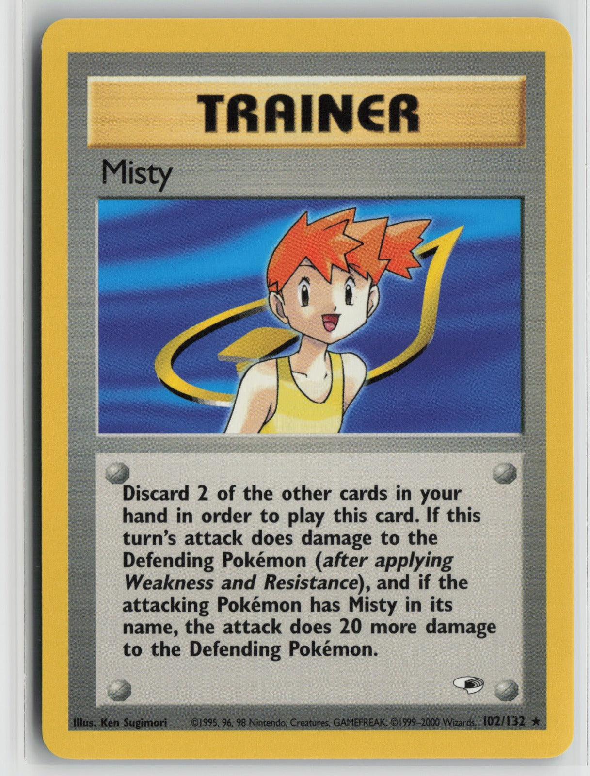 Misty (102) Rare Unlimited G1 102/132 NM