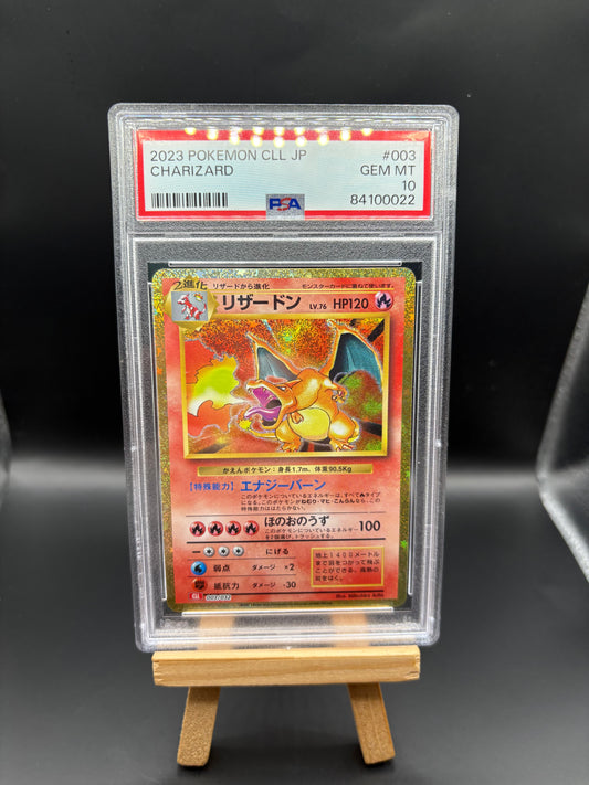 JAPANESE Charizard - Pokemon Card Game Classic #003/032 - PSA 10