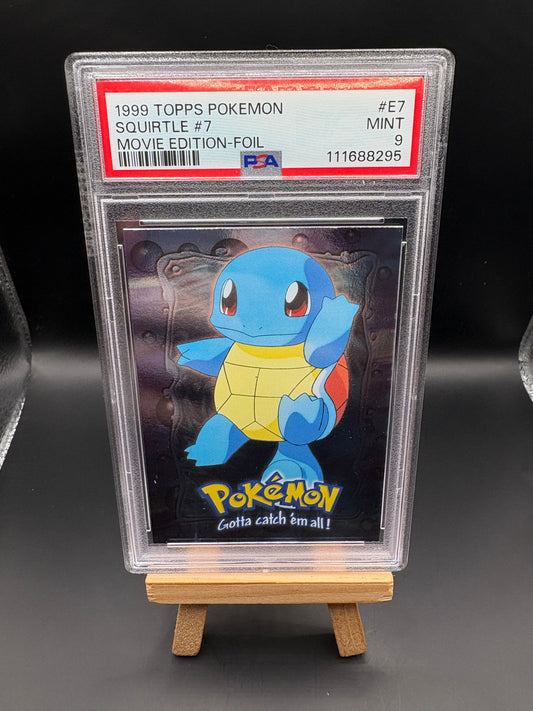 Squirtle - 1999 Topps E7/12 - PSA 9