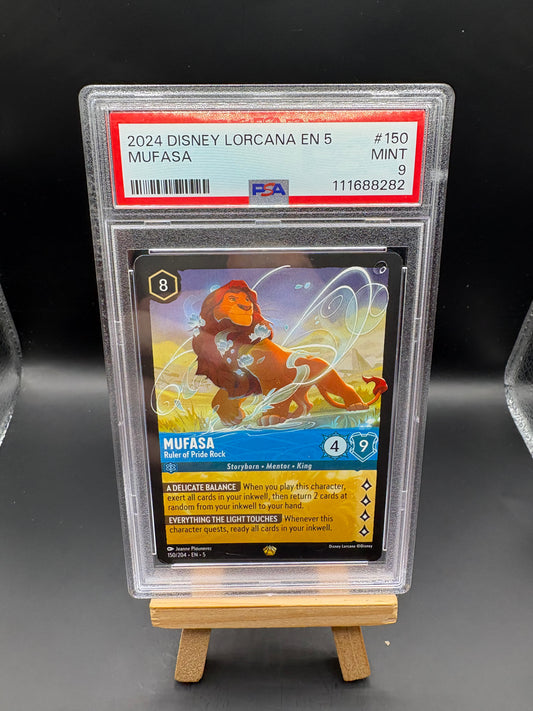 Mufasa - EN 5 #150/204 - PSA 9