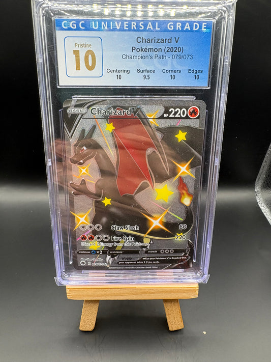 Charizard V - Champion's Path #079/073 - CGC 10