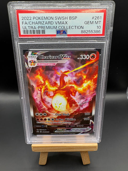 Charizard Vmax - SWSH261 BSP FA - PSA 10