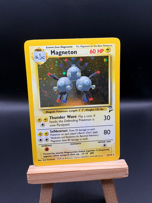 Magneton - Base Set II #9/130 Holo LP