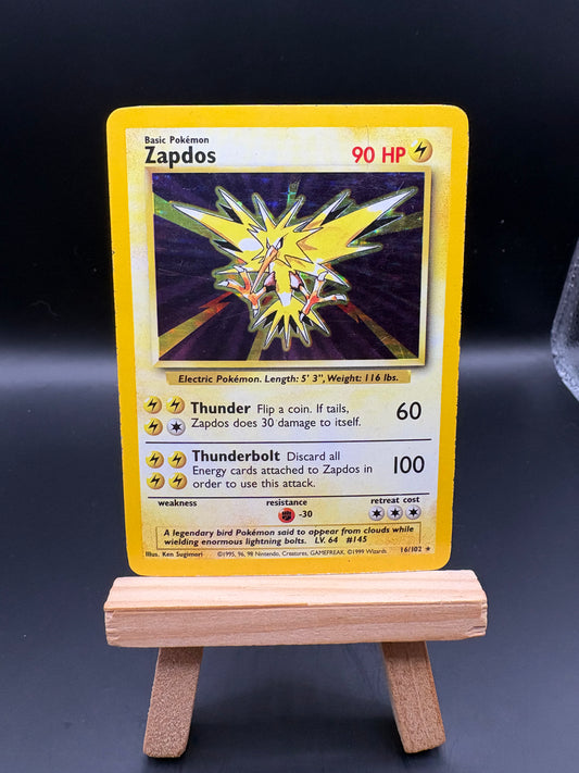 Zapdos - Base Set #16/102 Holo