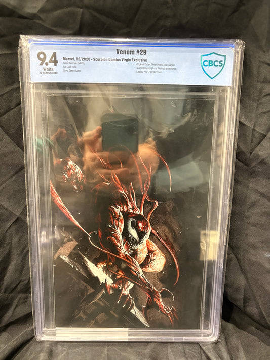 Venom #29 - Legacy #194 Virgin Cover - CBCS 9.4