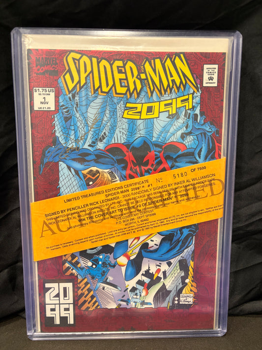 Spider-Man 2099 - NOV 1 - #5180/7500 - SIGNED Rick Leonardi