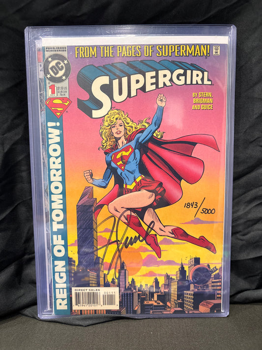 Supergirl - FEB 1 '94 - #1843/5000 - SIGNED Jackson Guice
