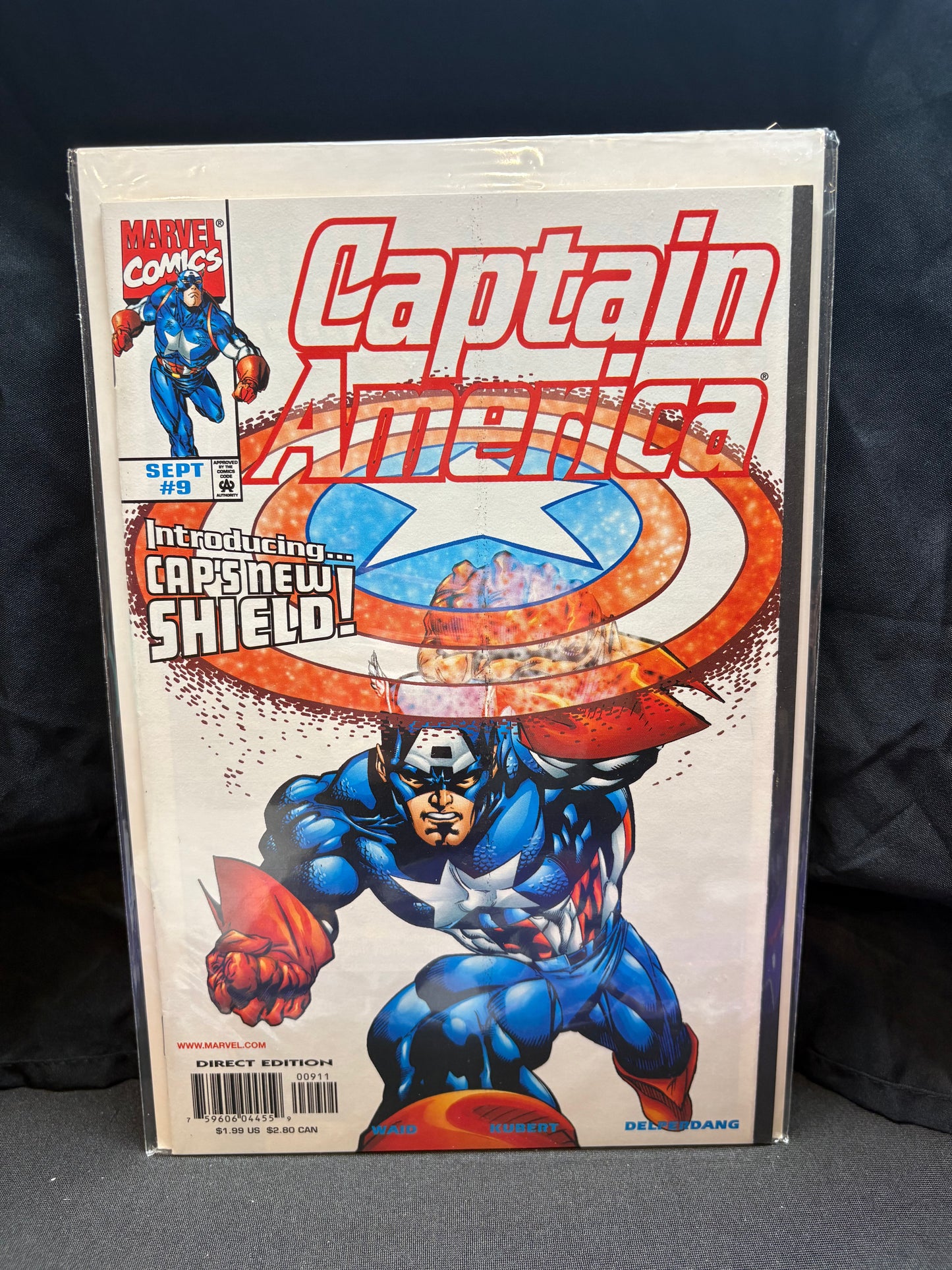 Captain America - SEPT #9 - Introducing Cap's New Shield!