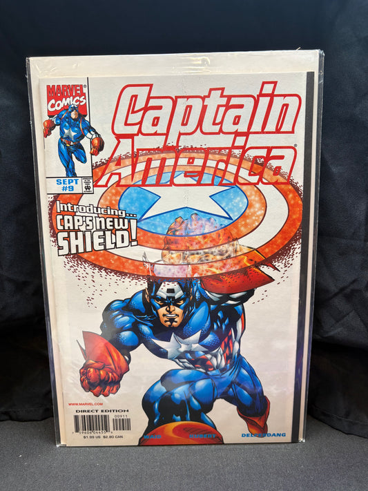 Captain America - SEPT #9 - Introducing Cap's New Shield!