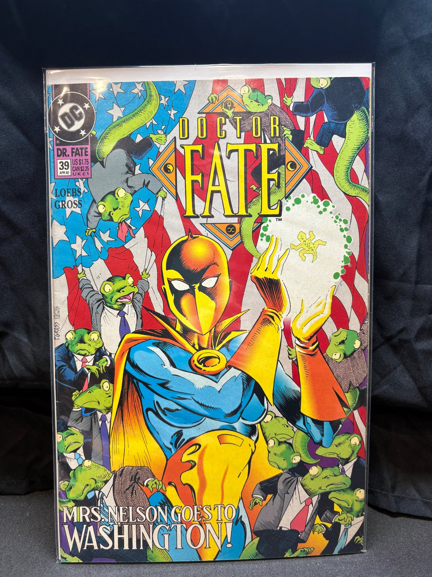 Dr. Fate, Mrs. Nelson Goes to Washington! - #39 APR '92