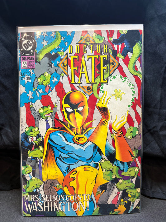 Dr. Fate, Mrs. Nelson Goes to Washington! - #39 APR '92