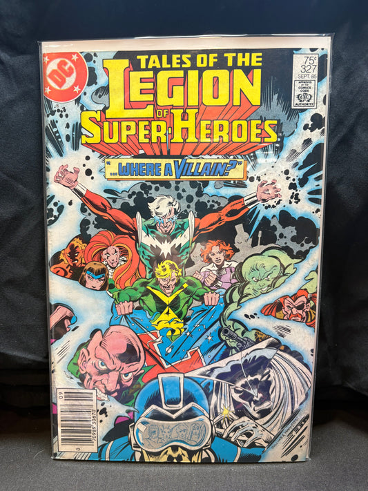 Tales of the Legion of Super-Heroes, "...Where A Villain?" - #327