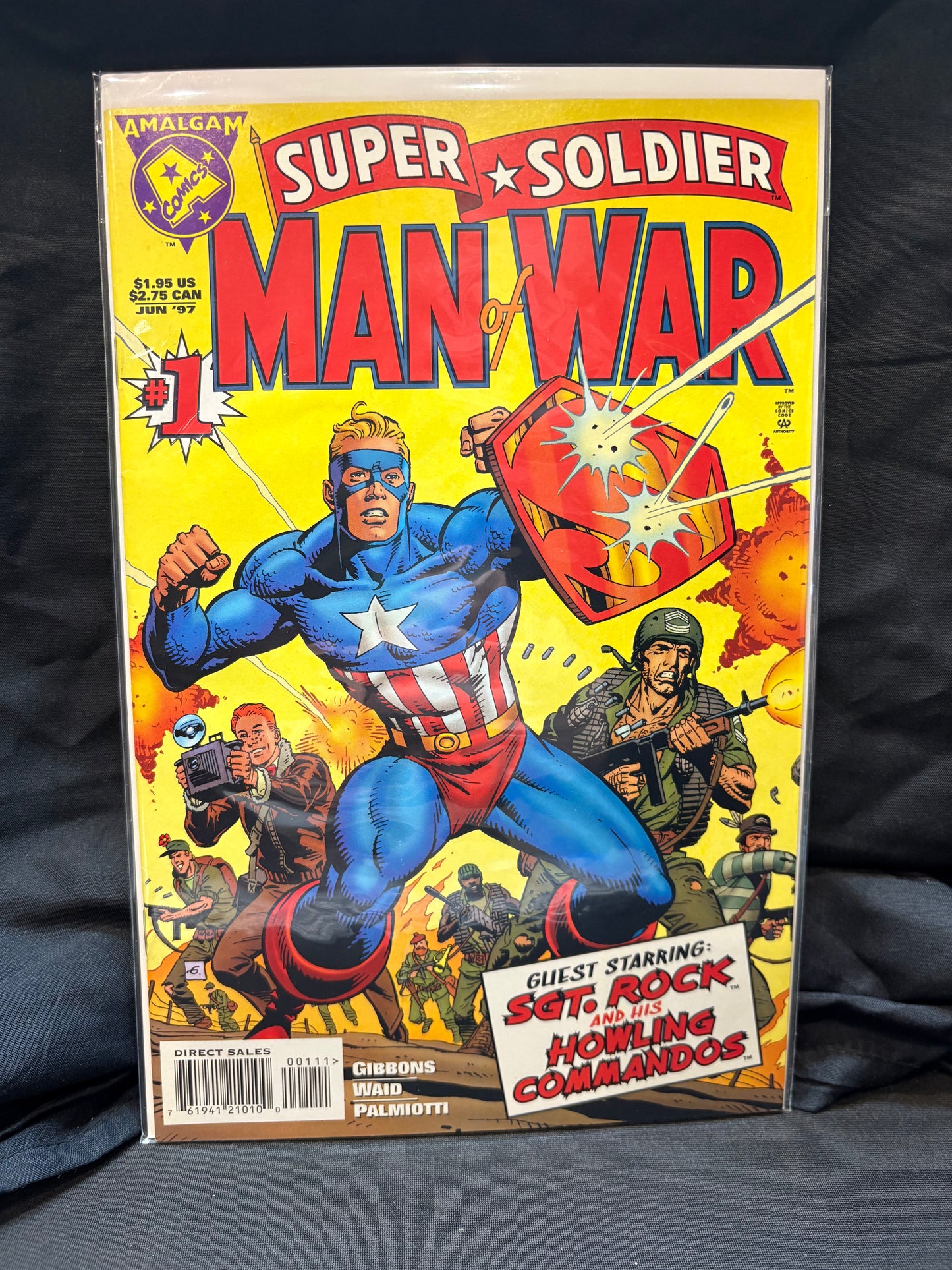 Super Soldier, Man of War - #1