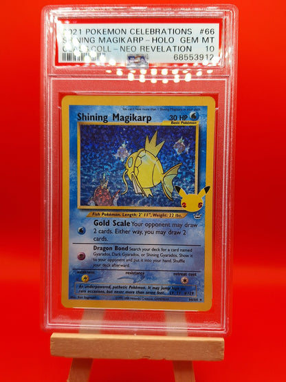 Shining Magikarp - Classic Coll #66/64 - PSA 10