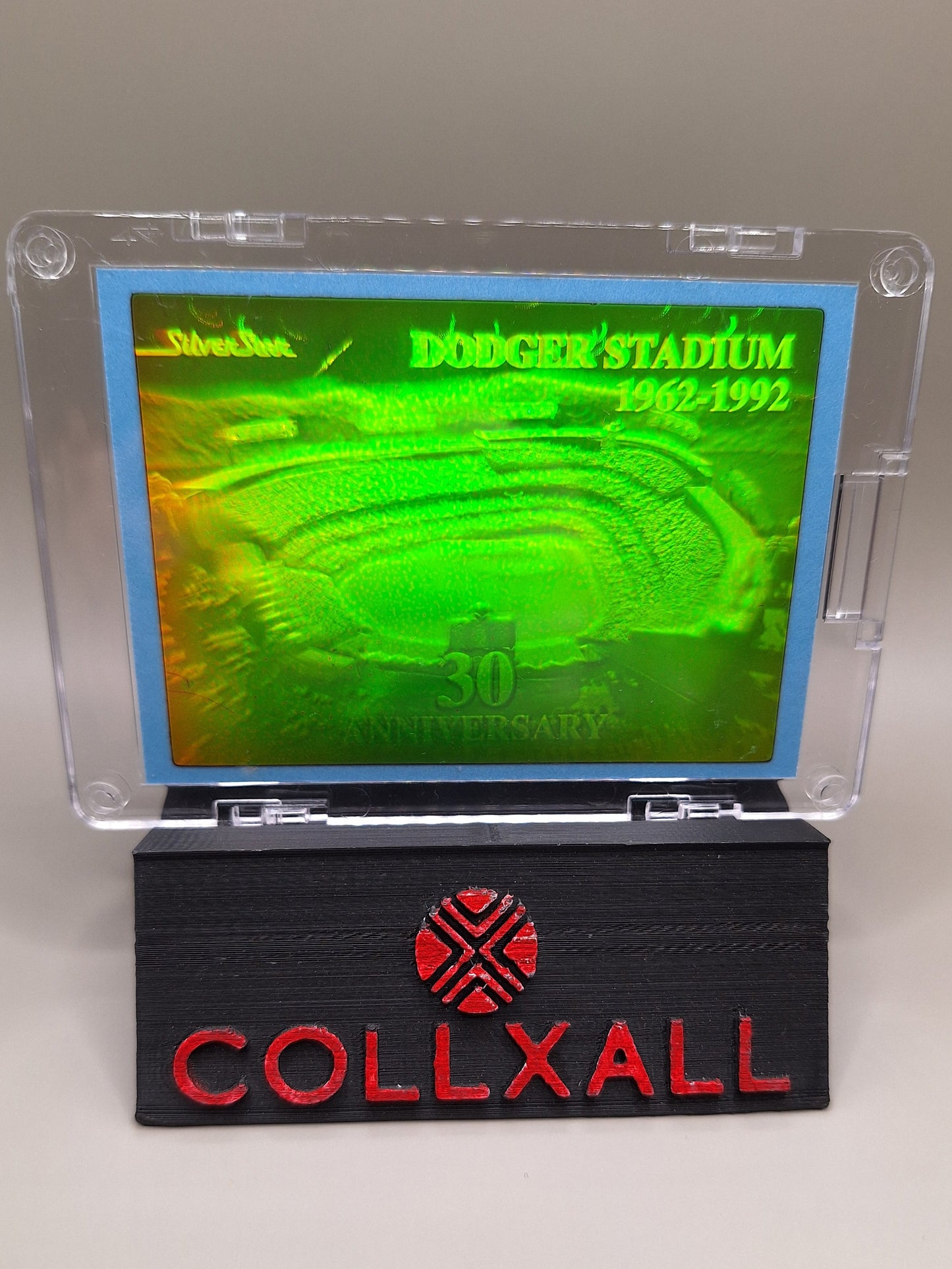 Dodgers Stadium 30th Anniversary Hologram Card - Silver Star