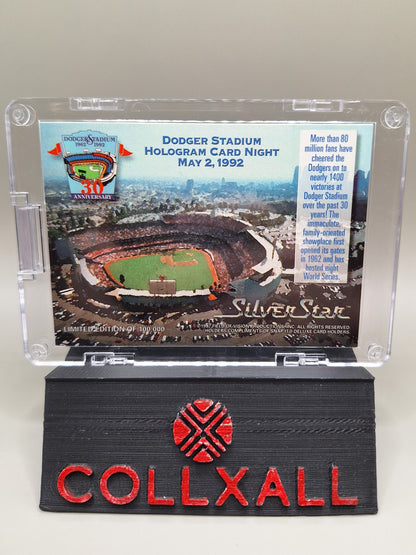 Dodgers Stadium 30th Anniversary Hologram Card - Silver Star