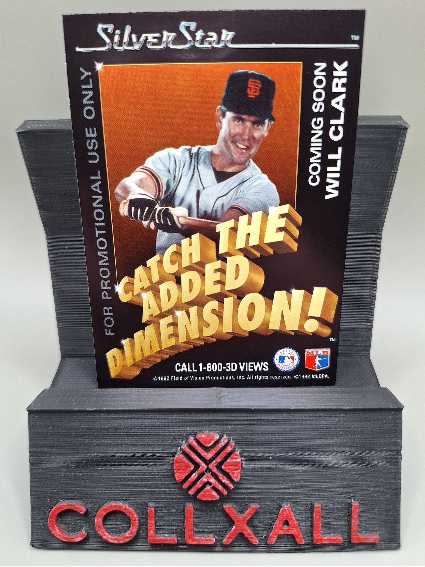 Set of 5 Silver Star Baseball Holograms 1992