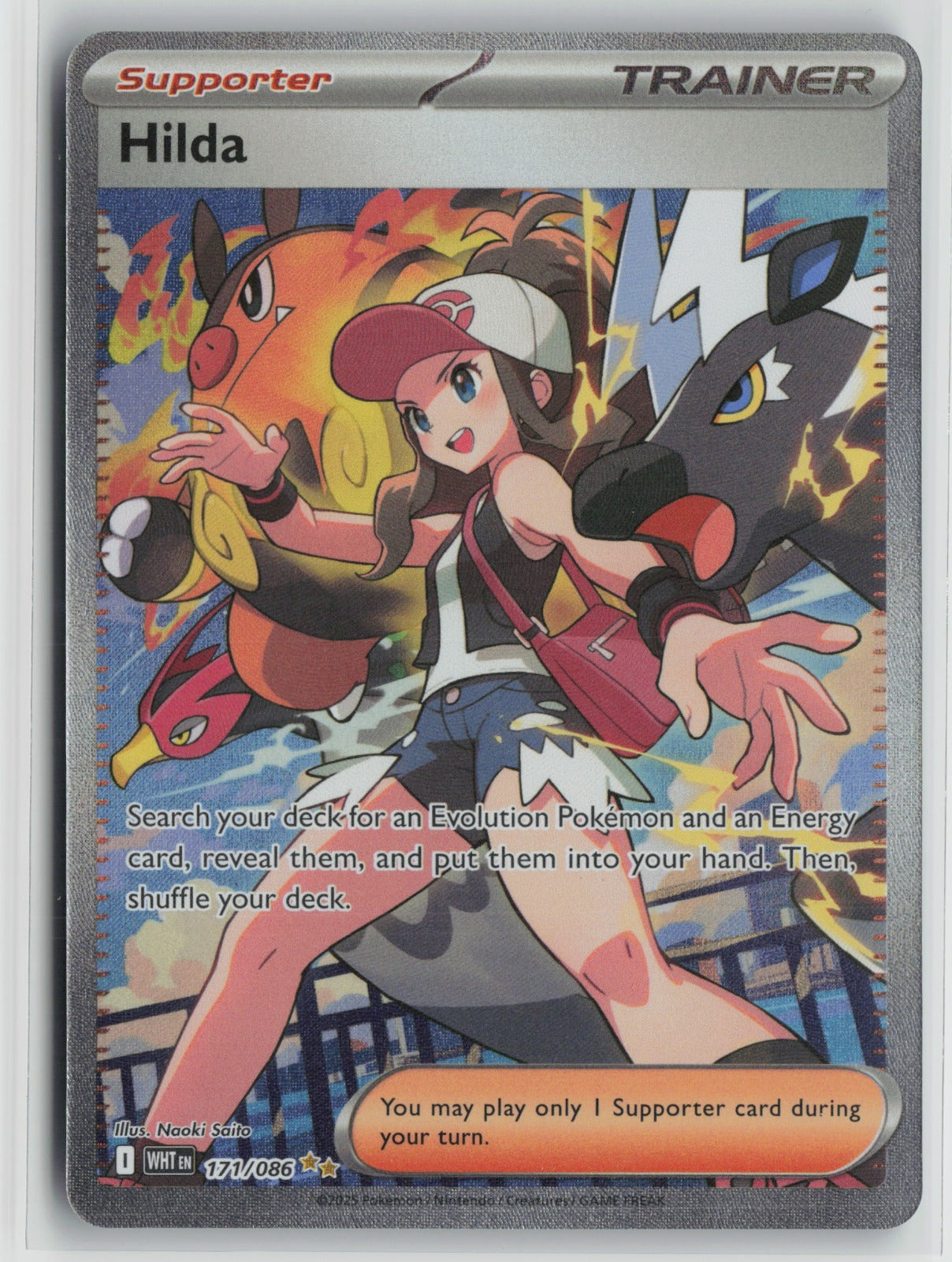 Hilda - Special Illustration Rare Holo WHT 171/086 NM