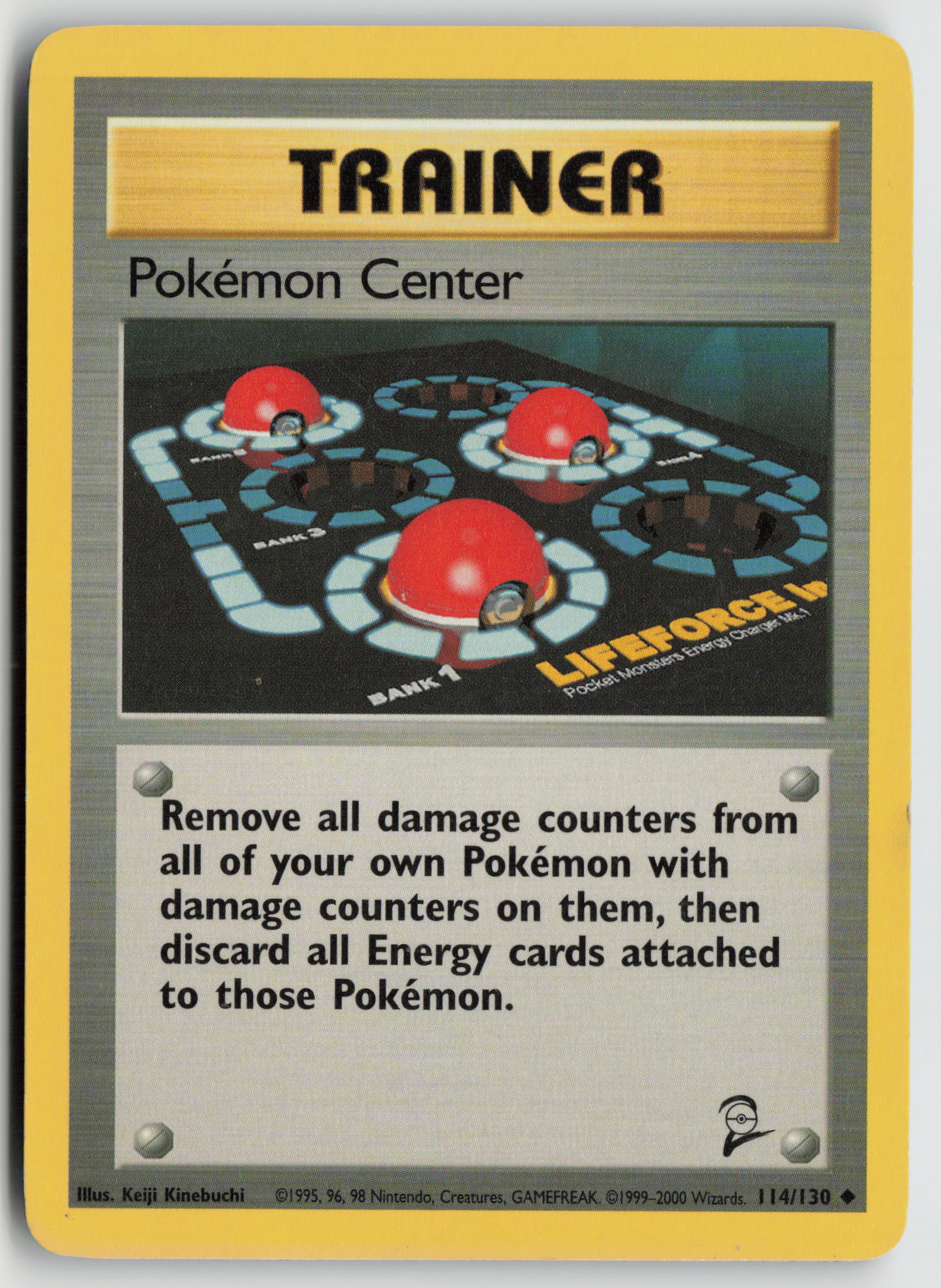 Pokemon Center Uncommon Base Set 2 114/130 MP