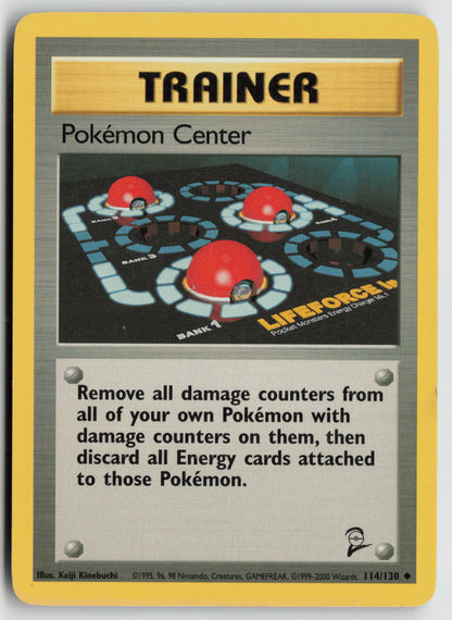 Pokemon Center Uncommon Base Set 2 114/130 MP