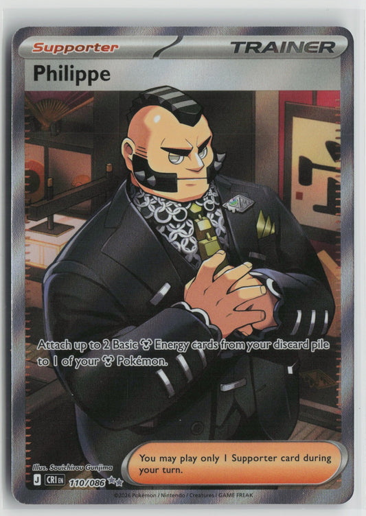 Philippe - Ultra Rare Holo CRI 110/086 NM