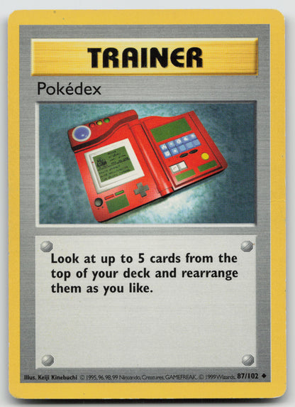 Pokedex Uncommon Normal BS 087/102 MP