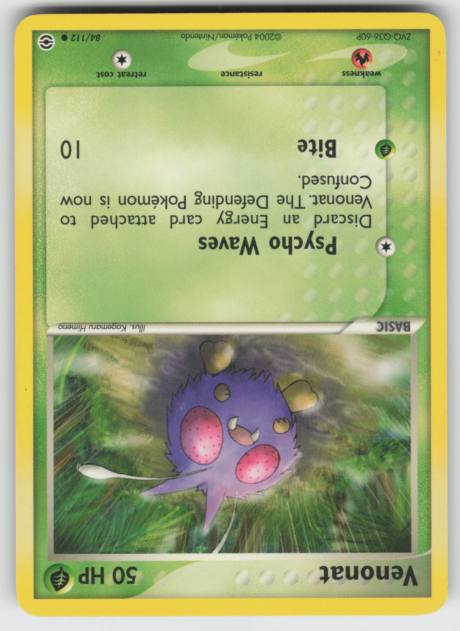 Venonat Common FireRed & LeafGreen 84/112 LP
