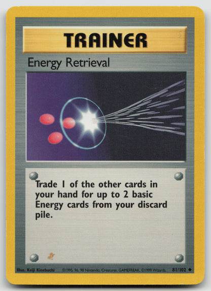 Energy Retrieval Uncommon Normal BS 081/102 MP