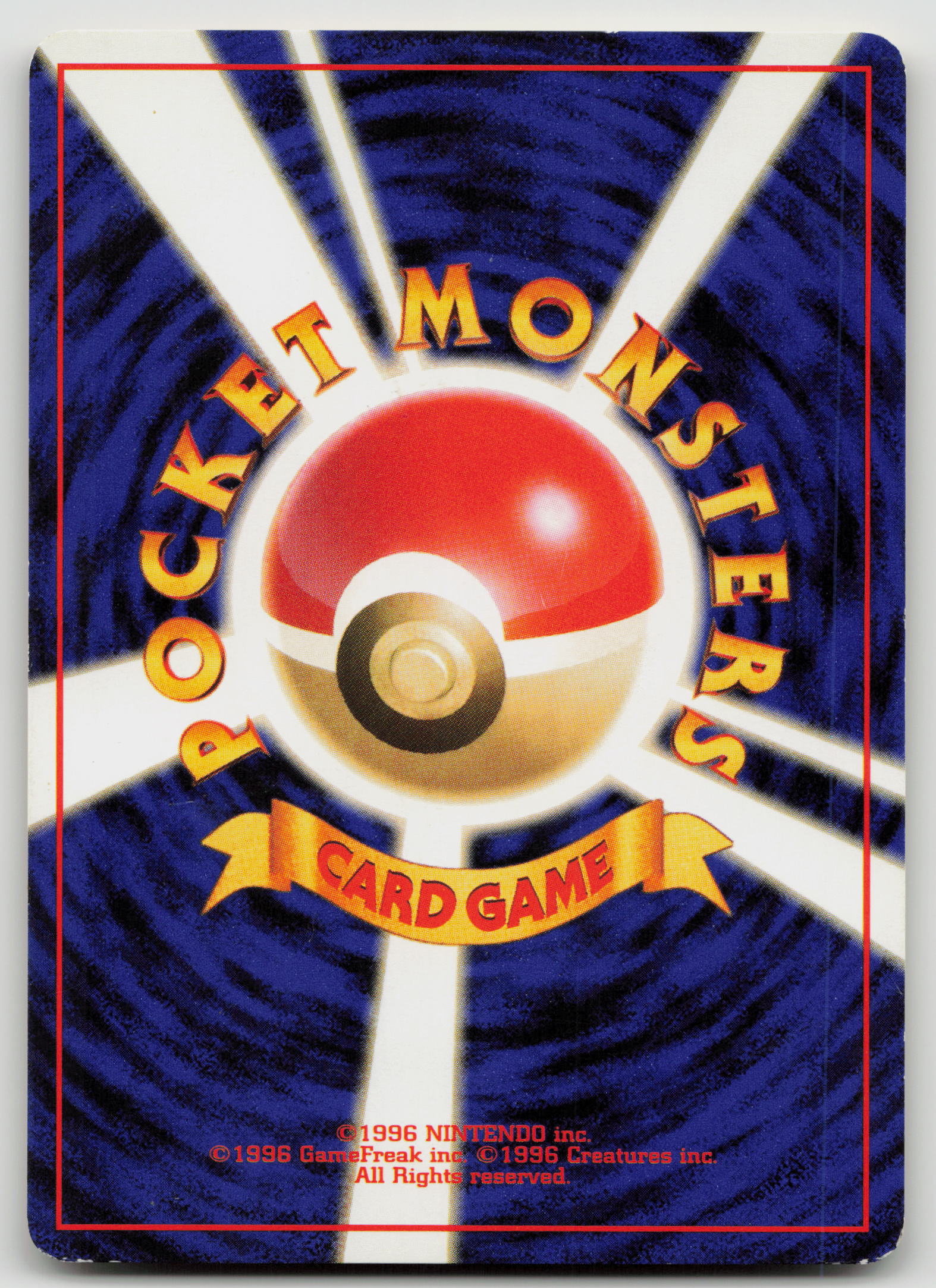 Giovanni's Nidoran F Common Normal LP- A (Back)