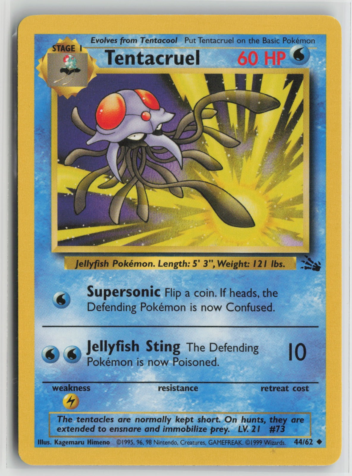 Tentacruel Uncommon Unlimited FO 44/62 LP