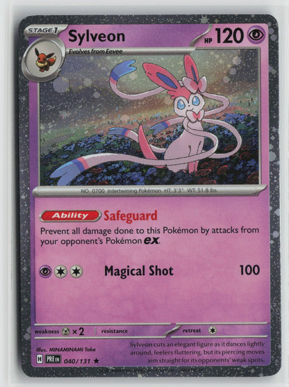 Sylveon - (Cosmos Holo) Rare Holo MCAP 040/131 NM