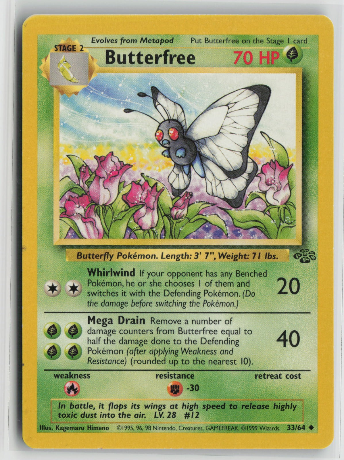 Butterfree Uncommon Unlimited JU 33/64 LP