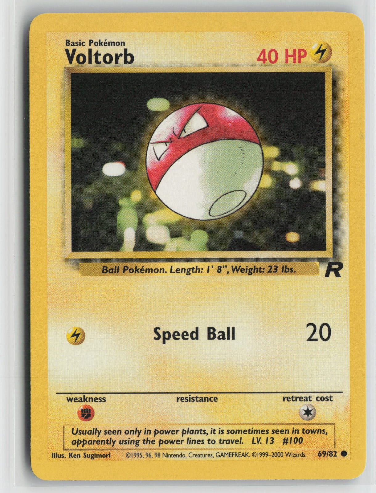 Voltorb Common Unlimited TR 69/82 LP