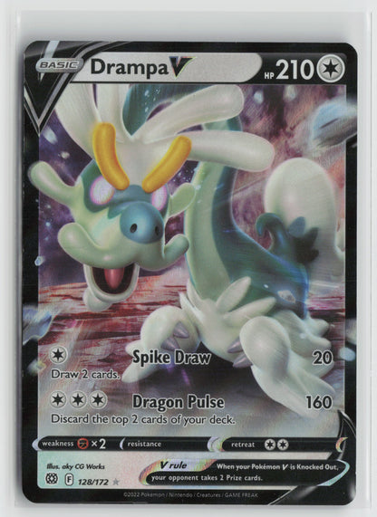 Drampa V Ultra Rare SWSH09: Brilliant Stars 128/172 NM