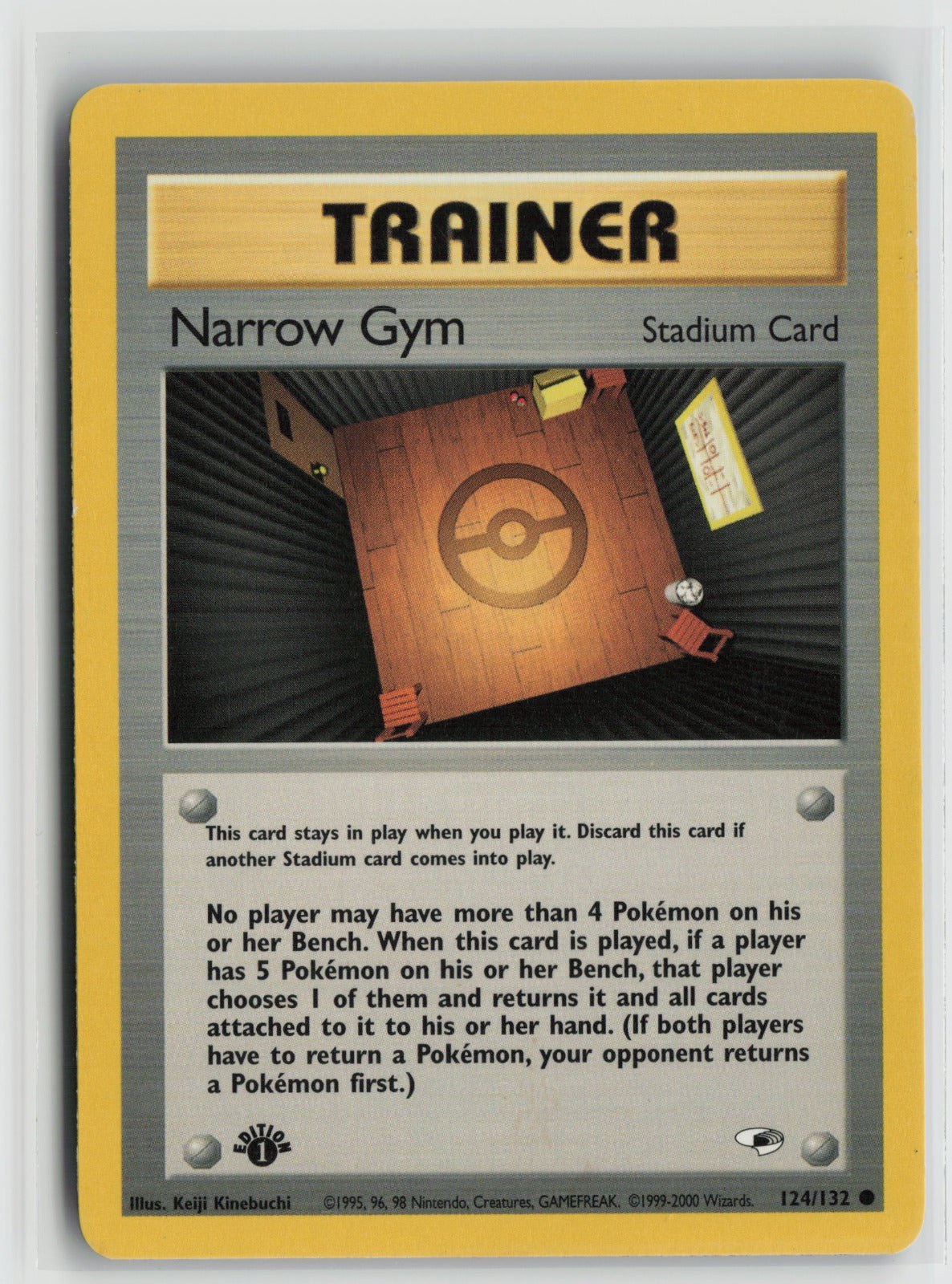 Narrow Gym Common 1st Edition G1 124/132 MP