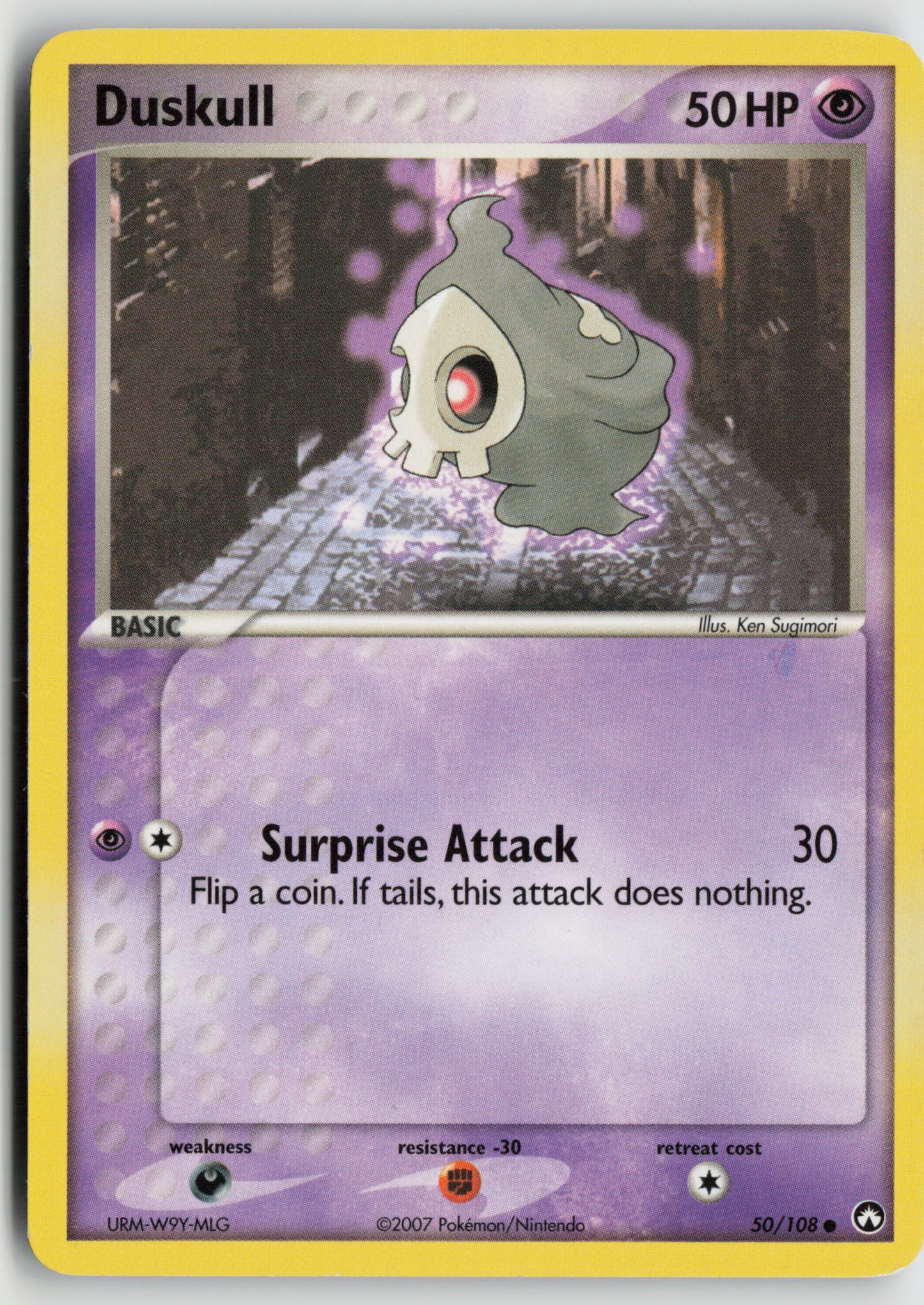 Duskull Common Power Keepers 50/108 HP