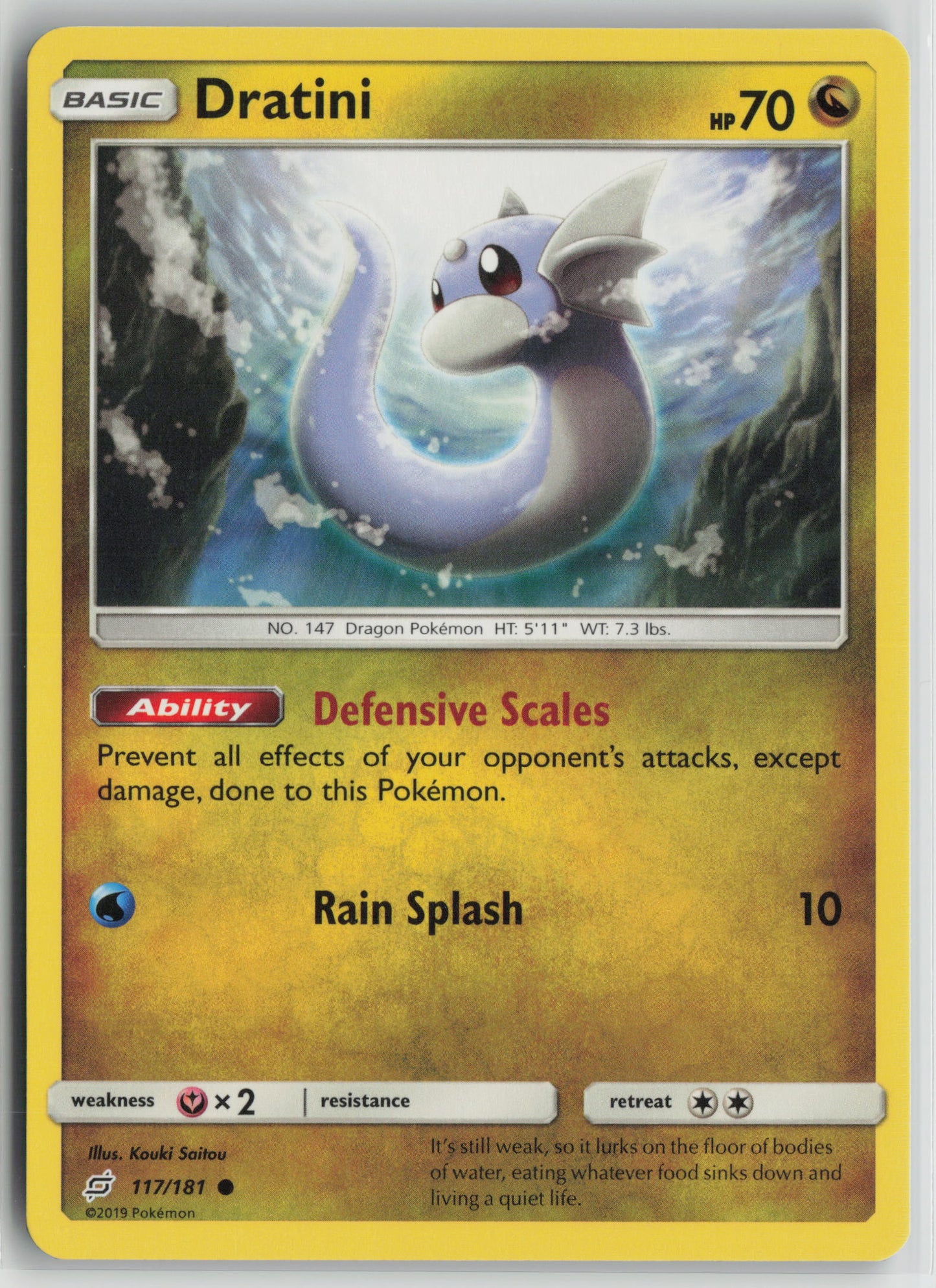 Dratini (117) Common SM - Team Up 117/181 NM