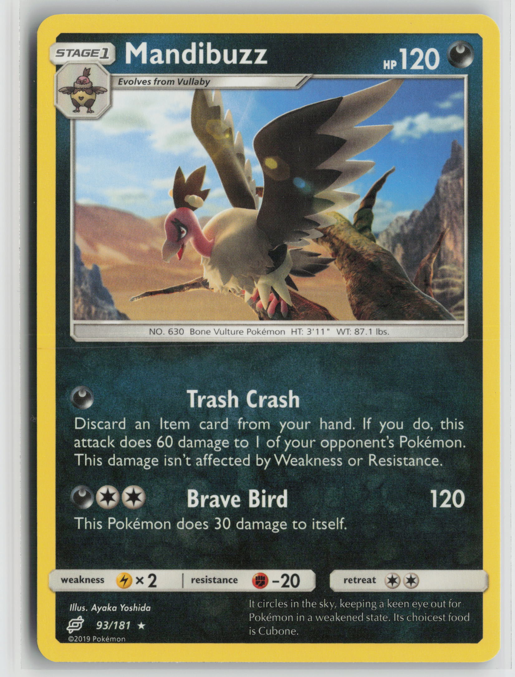 Mandibuzz Rare SM - Team Up 93/181 NM