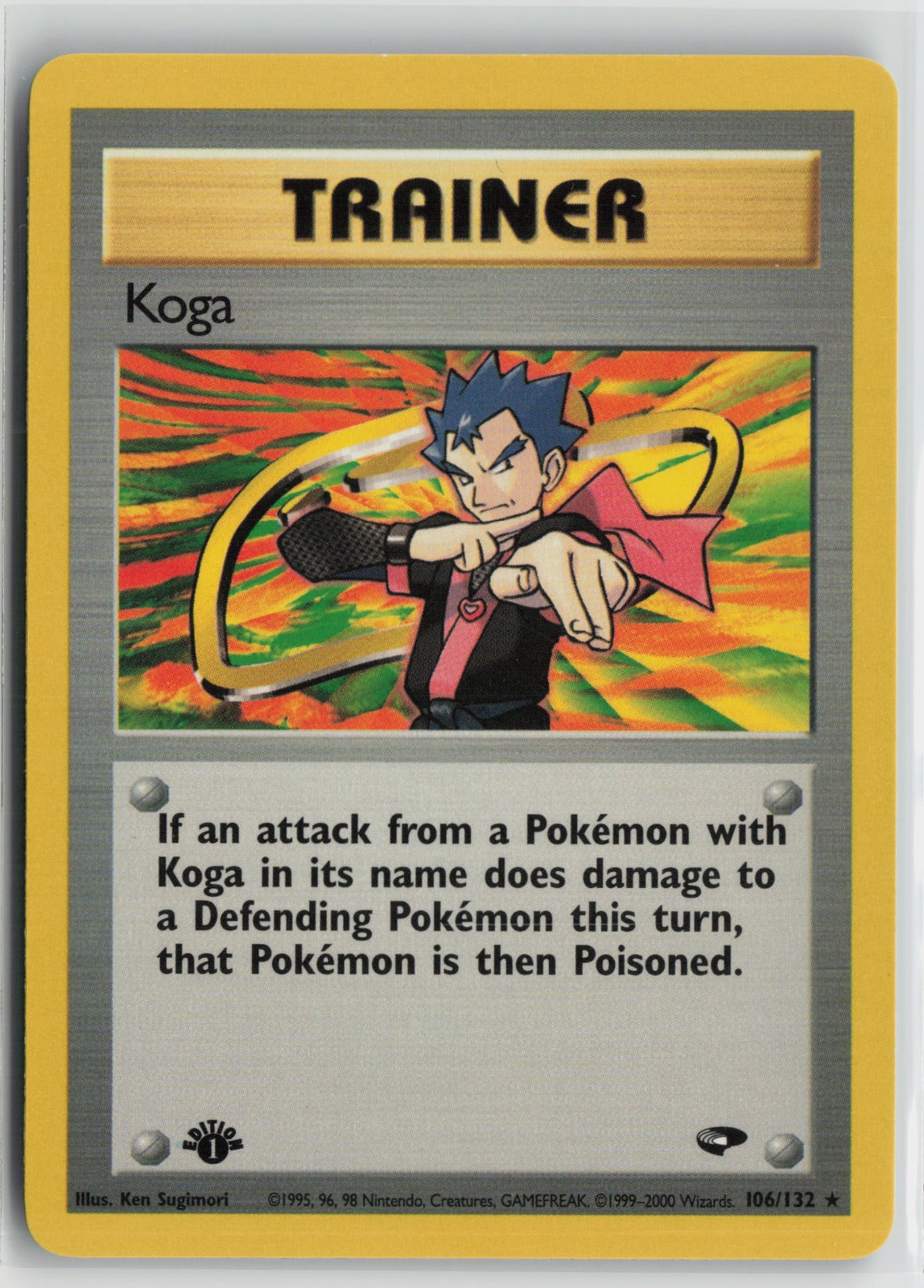 Koga (106) Rare 1st Edition G2 106/132 NM