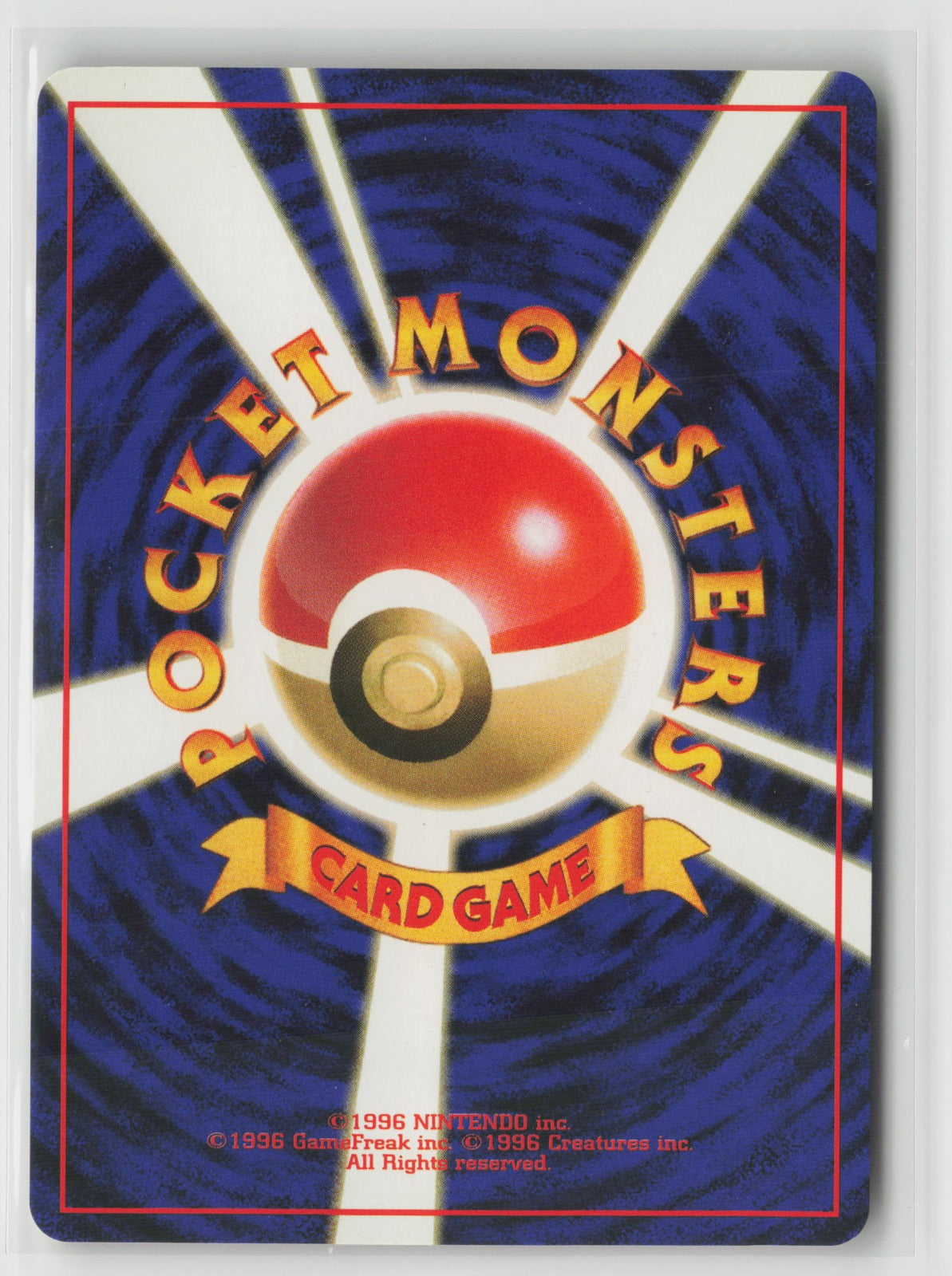 Blaine's Moltres Holo Rare NM (Back)
