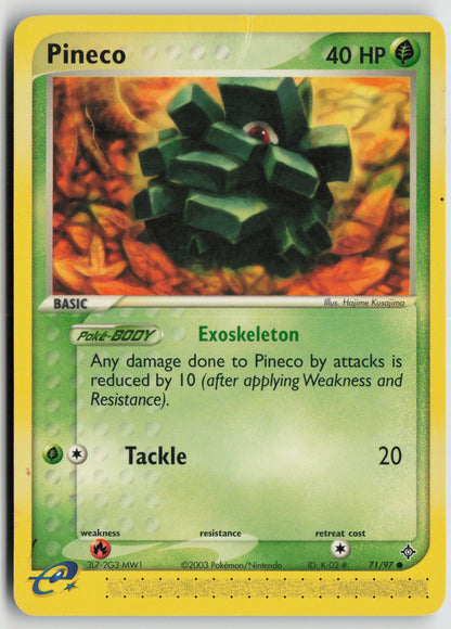 Pineco Common Dragon 71/97 DMG
