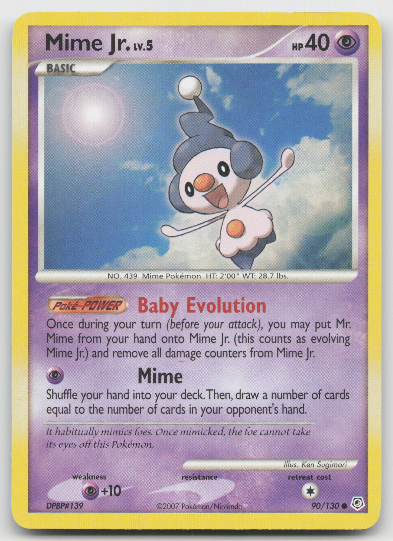 Mime Jr. Common Normal DP 90/130 LP