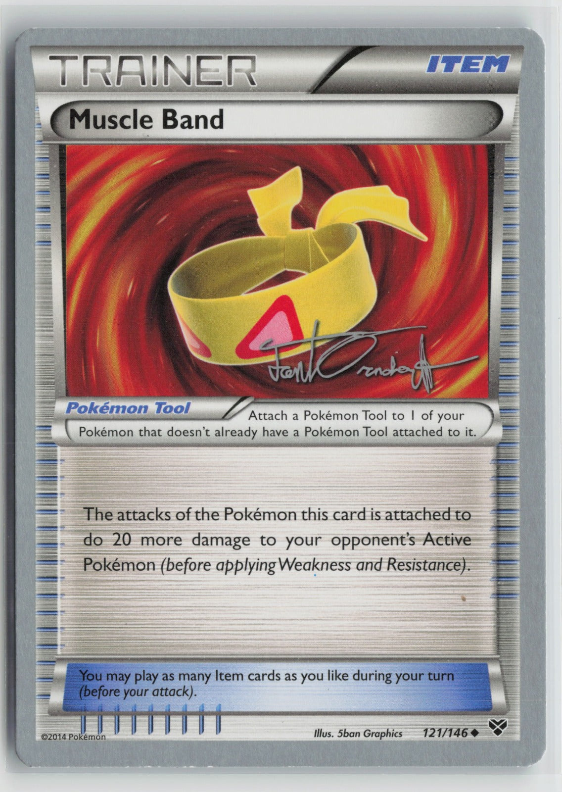 Muscle Band - 2014 (Trent Orndorff) Uncommon WCD 121/146 NM