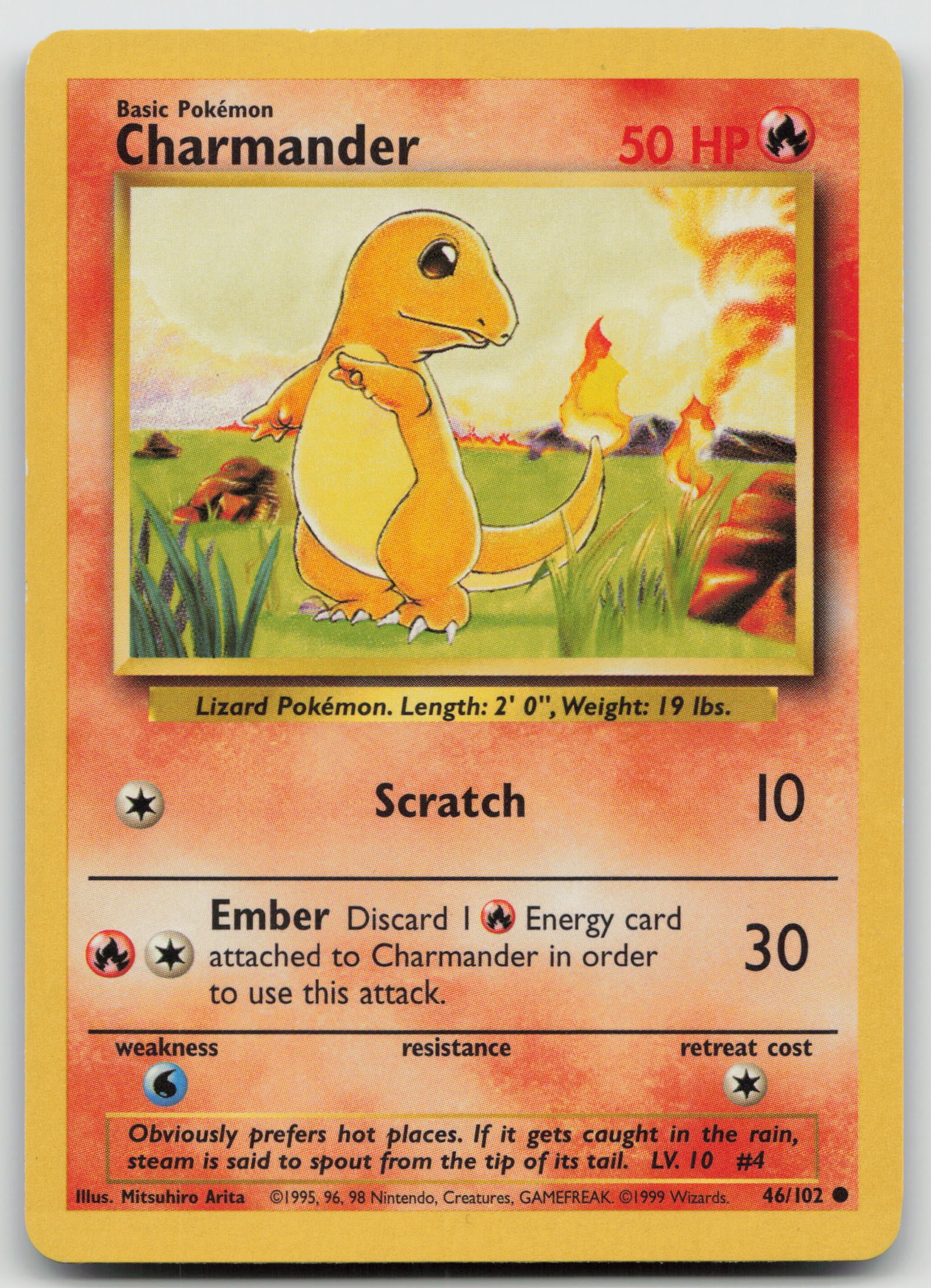 Charmander Common Normal BS 046/102 MP