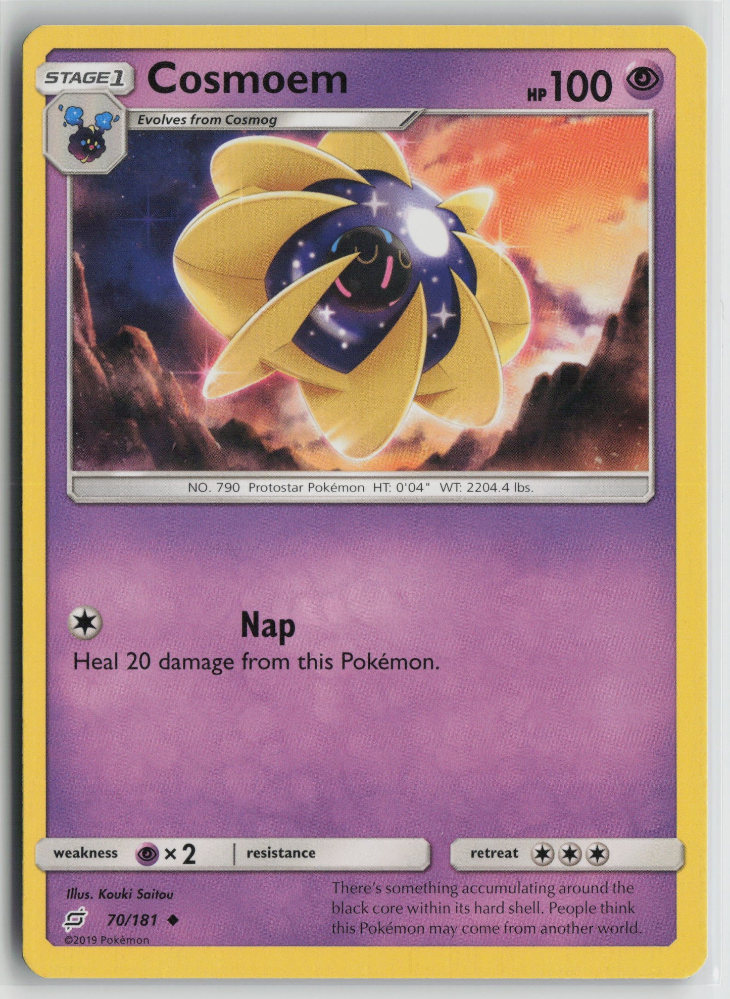 Cosmoem Uncommon SM - Team Up 70/181 NM