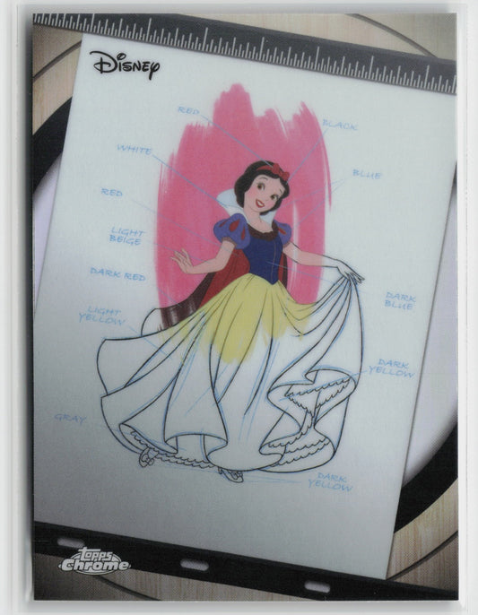 Snow White Topps Chrome Disney I&P-1 NM
