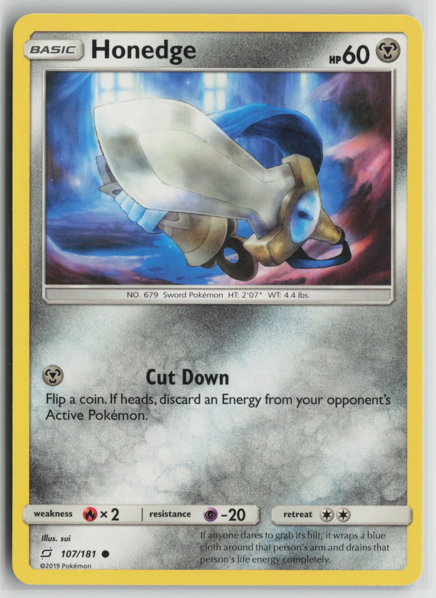 Honedge Common SM - Team Up 107/181 NM