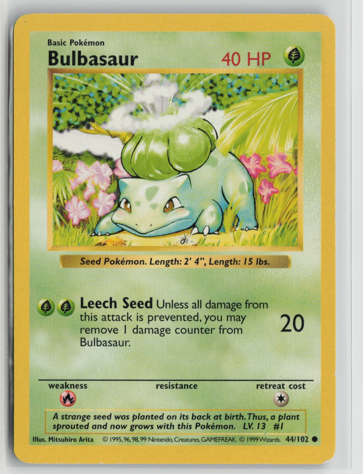 Bulbasaur Common Unlimited BSS 044/102 MP