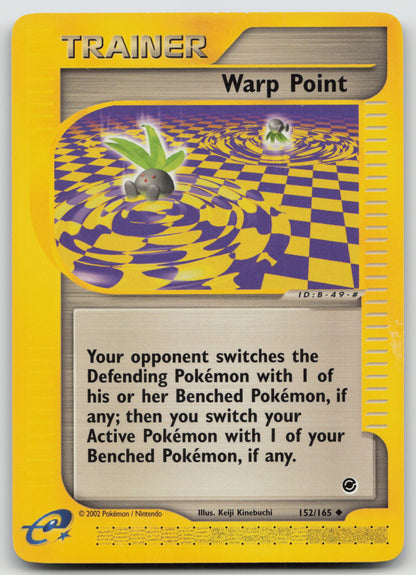 Warp Point Uncommon Normal EX 152/165 MP